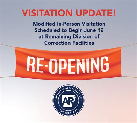 Visitation Updates - Arkansas Department of Corrections