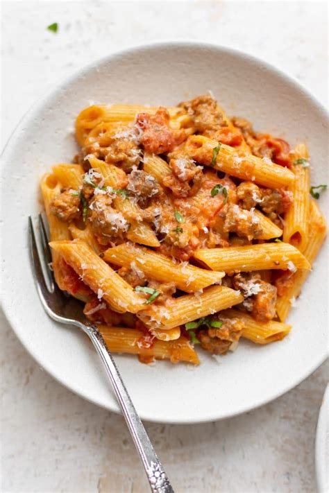 Recipe For Spicy Sausage Pasta - Design Corral