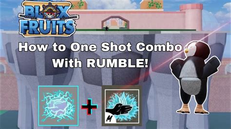 How to One Shot Combo with RUMBLE (BloxFruits PvP) - YouTube