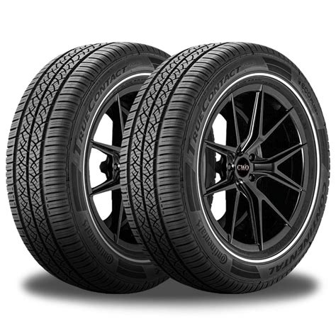 Set of 4 Continental TrueContact Tour 225/60R16 98T All Season Tires w/80k mi Warranty ...