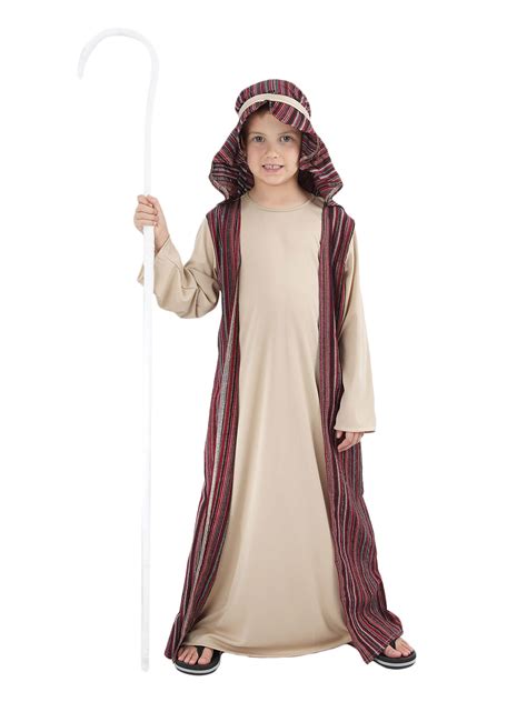 Kids Shepherd Joseph Innkeeper Nativity Costume Boys Christmas Fancy Dress | eBay