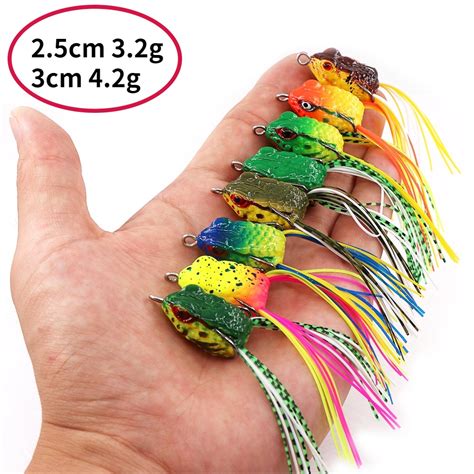 Umpan Casting Katak Soft Frog Lure 2.5cm/3cm New Small Soft Thunder Frog Fishing Lure Casting ...