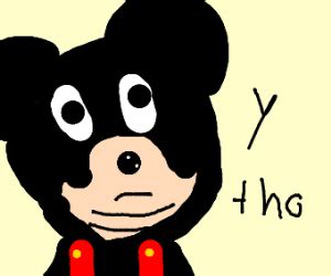 Ugly Mickey Mouse - Drawception