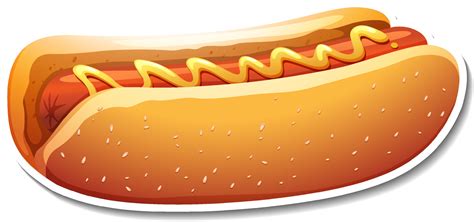 Hotdog Vector Art, Icons, and Graphics for Free Download