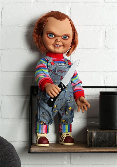 Child's Play Good Guy Sneering Talking Chucky Doll - $73.79