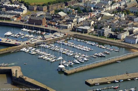 Whitehaven Harbour in Cumbria, England, United Kingdom