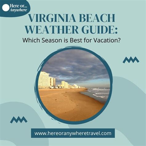 2023 Virginia Beach Weather Guide: Which Season is Best for Vacation?: | Here or Anywhere Travel