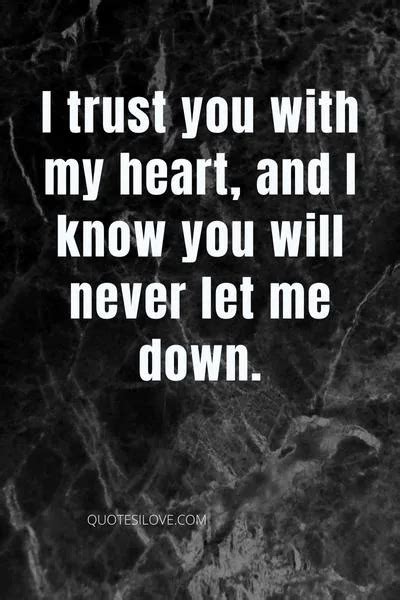 I Trust You Quotes for Relationships - Quotes I Love