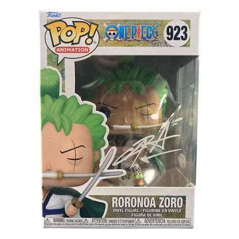 Christopher Sabat Signed Funko POP One Piece Roronoa Zoro JSA COA – Zobie Productions