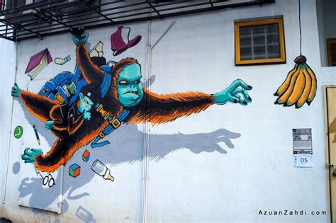 Laman Seni 7: Street Art in Shah Alam! #LorongBelakang - AzuanZahdi.com