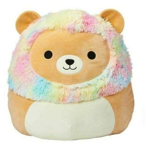 SQUISHMALLOWS LEONARD THE RAINBOW LION 24 INCH JUMBO XL PLUSH TOY - Yorkton Auction Centre