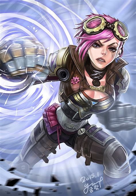 Vi League Of Legends Fan-Art | Art-of-LoL