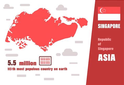 Population Map Of Singapore