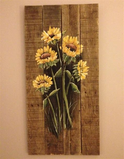 Pallet Painting Distressed Wood Art Pallet Art Customizable | Etsy