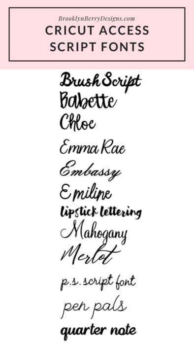 Cursive Fonts Bundle Cursive Fonts For Cricut Cursive Font Bundle Fonts Bundle Svg Wedding Font ...