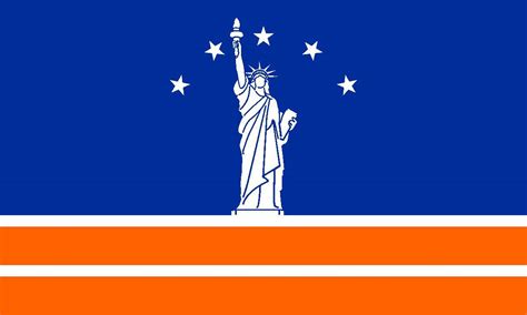 A flag for New York City : r/vexillology