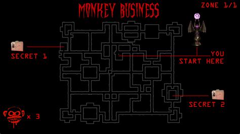 Dark Deception Monkey Business Map