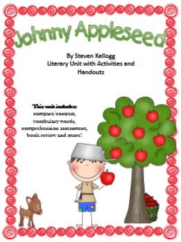 Johnny Appleseed by Steven Kellogg Literary Unit by Special Teacher Resources