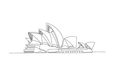 Easy How To Draw The Sydney Opera House Tutorial And - vrogue.co