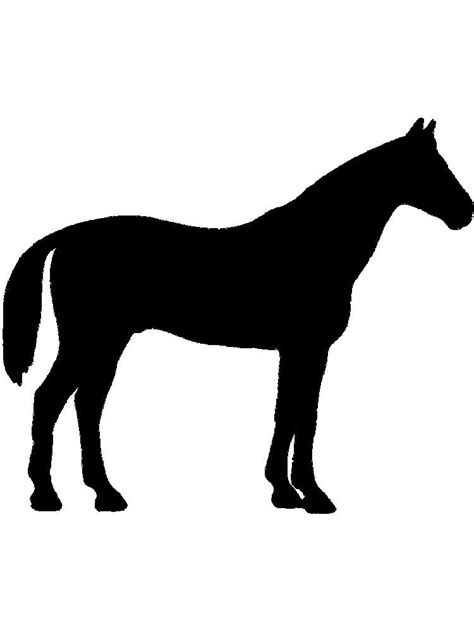 Free printable Horse stencils and templates Horse Stencil, Animal ...