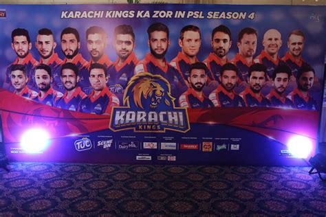 Karachi Kings Team Launch PSL-4 Gallery - Karachi Kings