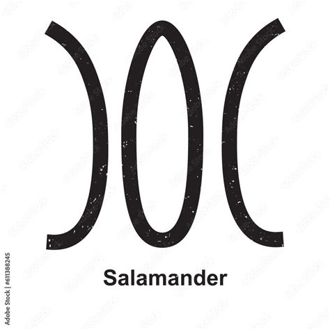 Salamander Symbol - Berber Symbol, Amazigh Symbol, North African Amazigh Berber Symbols Meaning ...