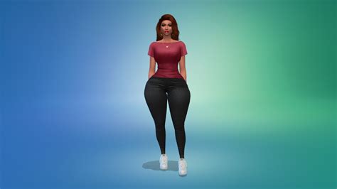 Rose Levine & Her "MISS THICKNESS V1" Body Preset - The Sims 4 Catalog