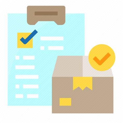 Box, check, checklist, list, package icon - Download on Iconfinder