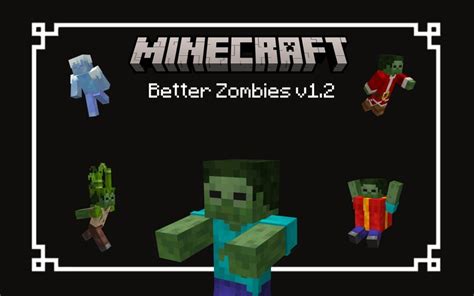 Better Zombies v1.2 - The Ghoultide Update | Bedrock Port Minecraft ...