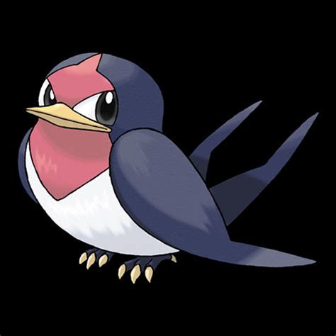 Taillow Pokédex 276 & Card List - Coded Yellow