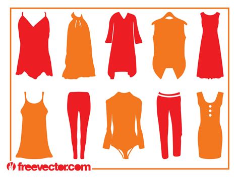 Clothing Silhouettes Vector Art & Graphics | freevector.com