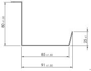 Under Desk Cable Tray Manager (White) – Complement