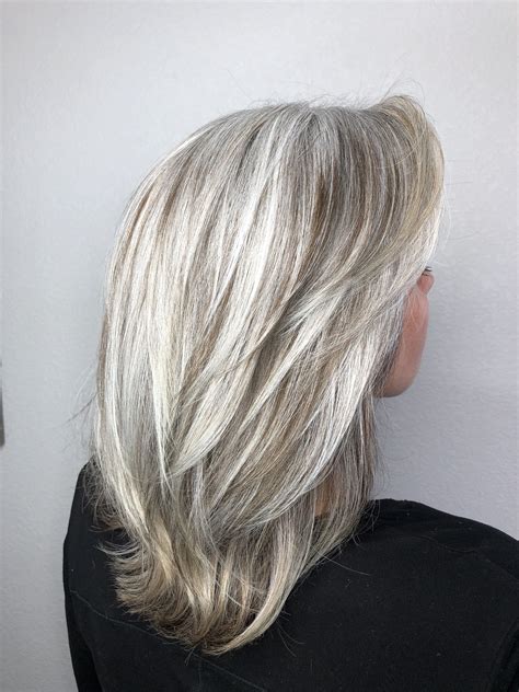 Pin by Susan Spurlin on My Style | Gray hair highlights, Grey hair color, Gorgeous gray hair