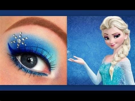 Disney's Frozen: Elsa makeup tutorial - YouTube