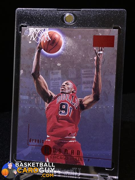 Dennis Rodman 1996-97 SkyBox Premium Rubies #19 – Basketball Card Guy