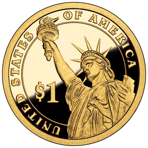 PRESIDENTIAL Dollar Coin Ring.- 1st Pres. to 38th. - Coins for Fashion