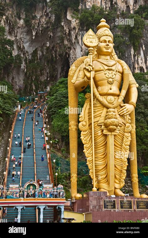 Batu Caves Murugan Statue Kuala Lumpur Selangor Malaysia Stock Photo - Alamy