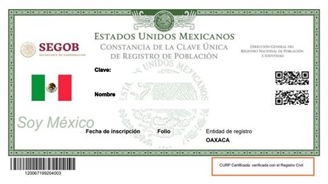 ¿Qué es la CURP certificada? Aquí te explicamos los cambios.