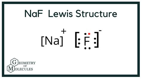 NaF Lewis Structure | How to Draw the Lewis Structure for NaF (Sodium ...