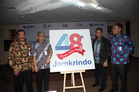 Peluncuran Logo HUT 48 Jamkrindo | Infobanknews