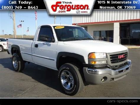 2004 GMC Sierra 2500HD Regular Cab Specifications, Pictures, Prices