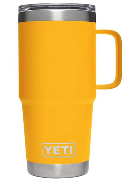 YETI Rambler 20oz Travel Mug - Alpine Yellow - Lifestyle from Fat ...