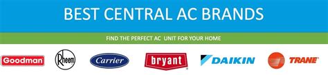 Best Central Air Conditioner Brands For The Money