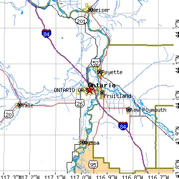 Ontario, Oregon (OR) ~ population data, races, housing & economy