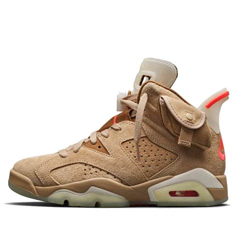 Air Jordan 6 Retro Travis Scott British Khaki | Limited Resell