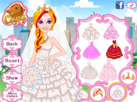 Super Barbie Wedding game