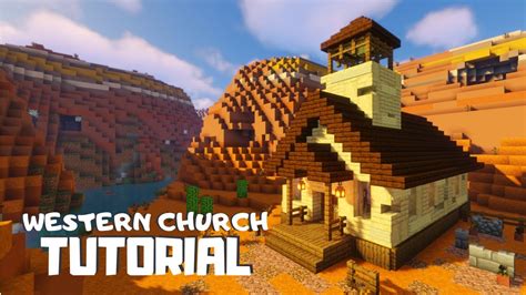 Minecraft: How to Build a Wild West Church (Tutorial) - YouTube