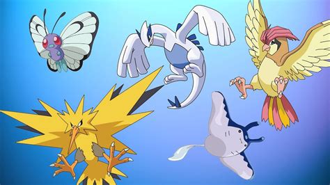 5 strongest Flying Pokemon of all time, ranked