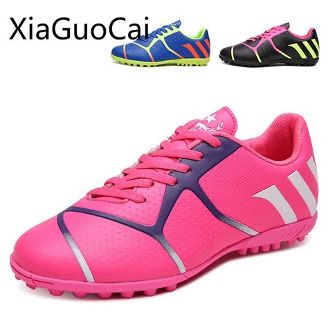 New Design Women Soccer Shoes Women Outdoor Sports Football Shoes Lawn ...