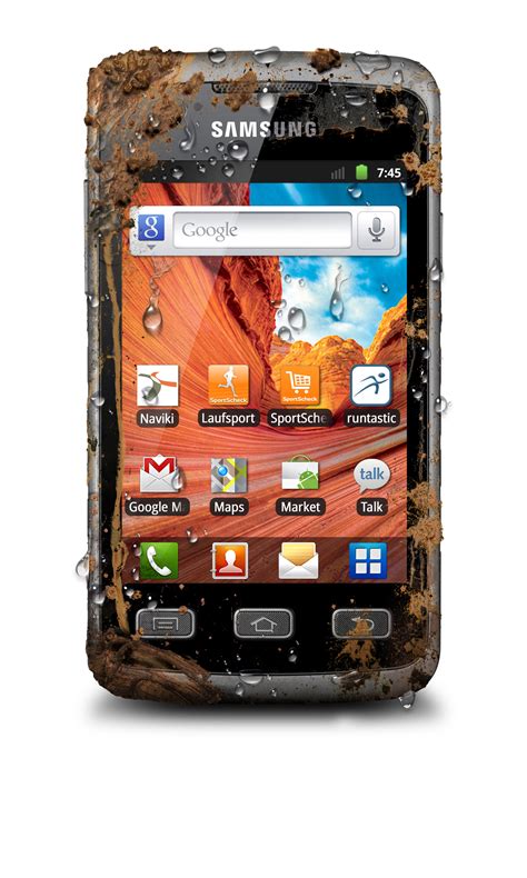 Samsung Galaxy Xcover rugged smartphone